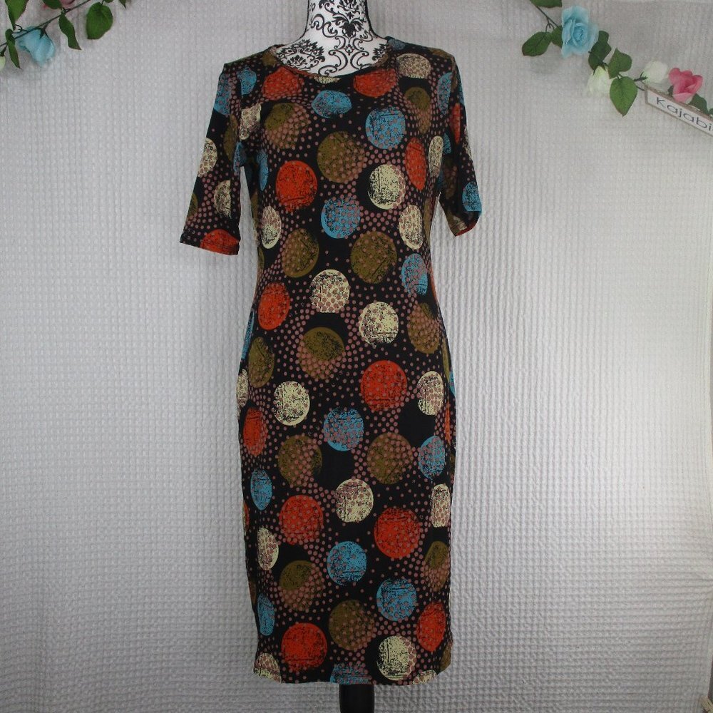 LULAROE Julia Dress NWT Size Medium - Picture 9 of 9